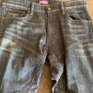 Ralph Lauren Purple Label Slim-fit Moto Mens Jeans